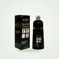 Shampoo cubre canas Flower Secret Black Hair 400 ml junto a su caja
